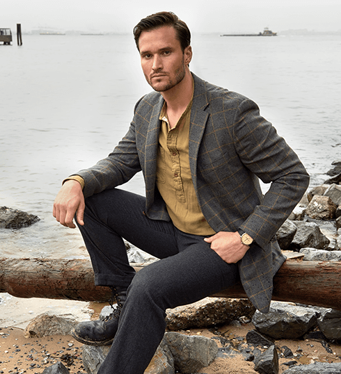 Hickey freeman slim best sale fit